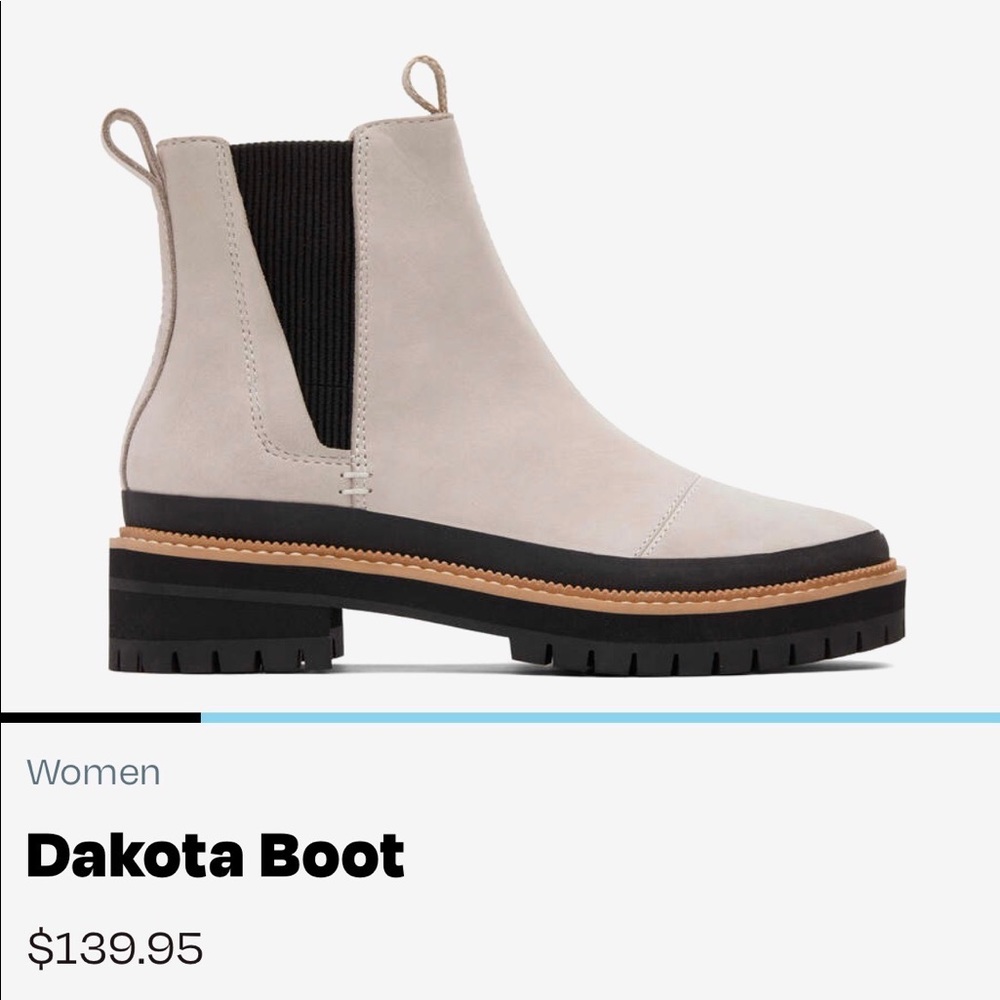 NWT Toms Dakota Boot